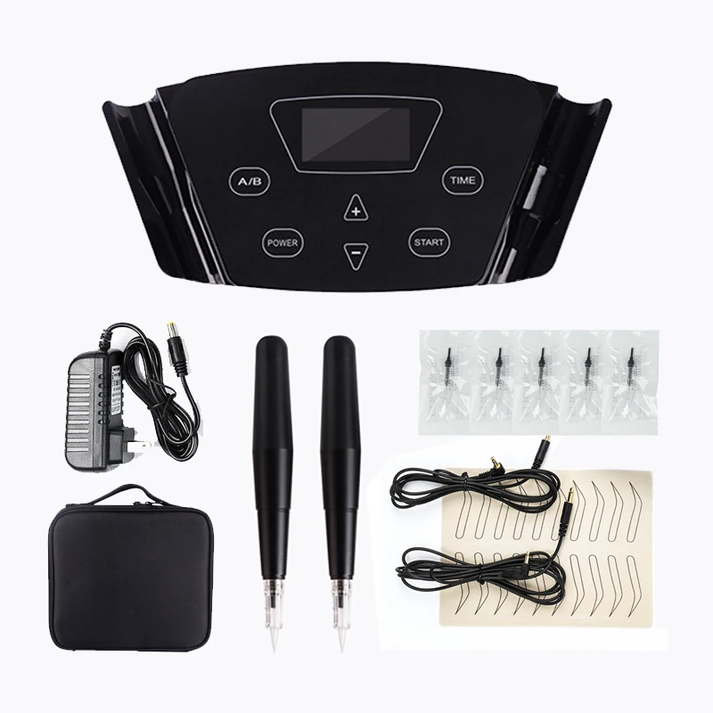 

Digital Permanent Makeup Eyebrow Tattoo Machine Kit With Control Panel-BIOMASER P300 Micropigmentation Microblading Tattoo Pen