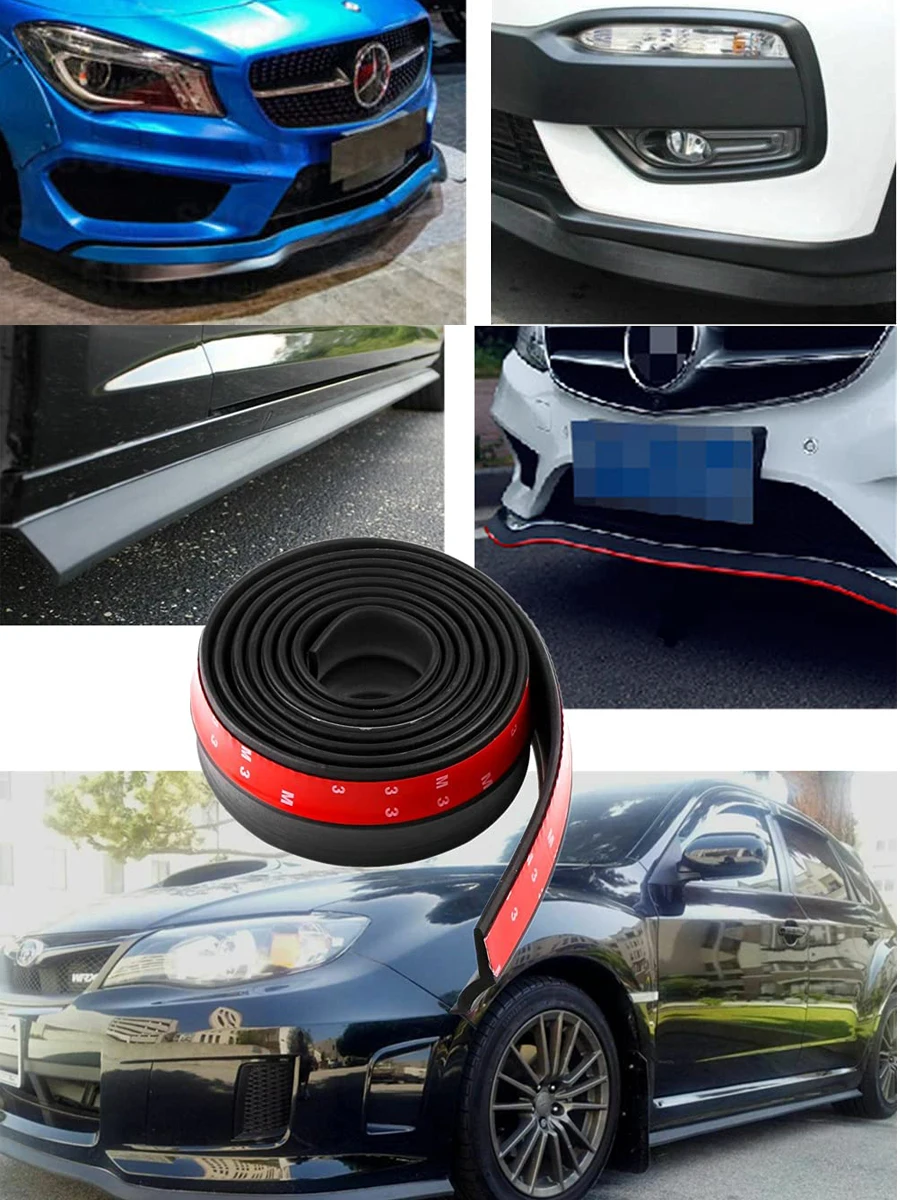 

Универсальная Резиновая Накладка На Бампер Автомобиля: Защита От Царапин, Боковая Защита Бампера