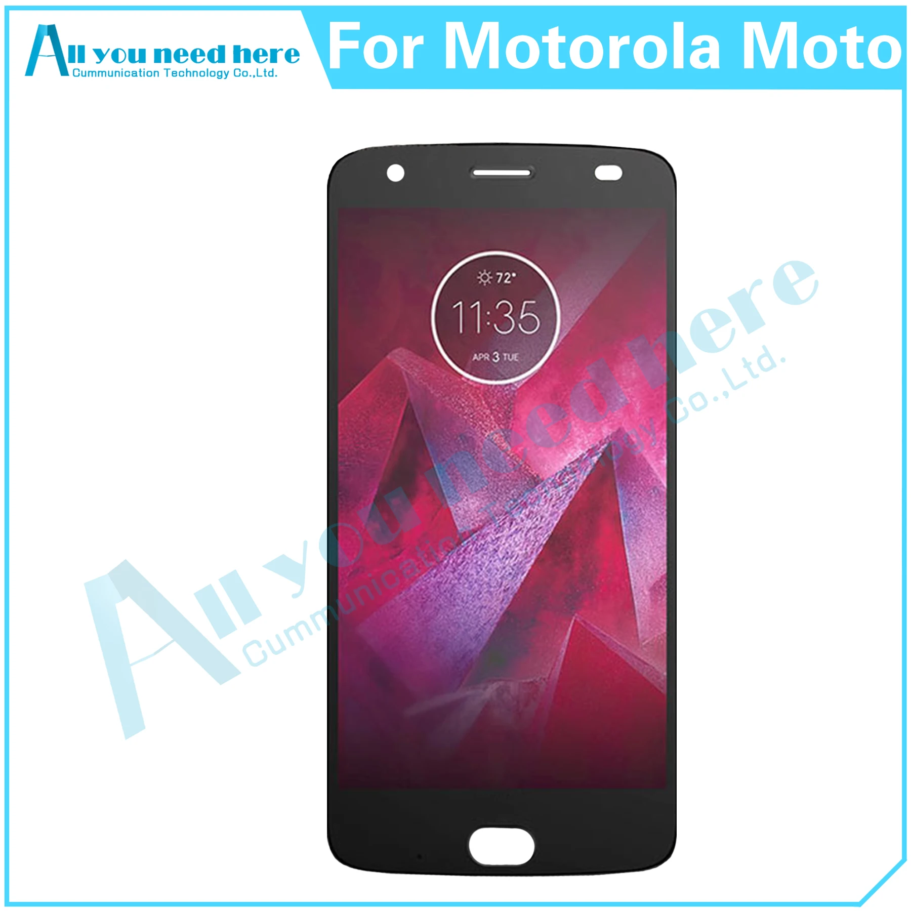 Для Motorola Moto Z2 Force XT1789 XT1789-05 ЖК-дисплей сенсорный экран дигитайзер в сборе для замены 2-го поколения Z Force
