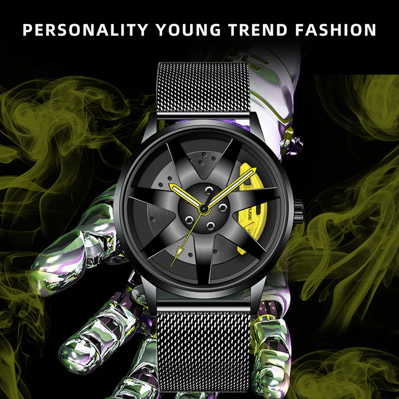 

Watches For Men Watch Men Popular Waterproof Watch Men's Luminous Quartz Watch Stainless Steel Non Mechanical Military Watch