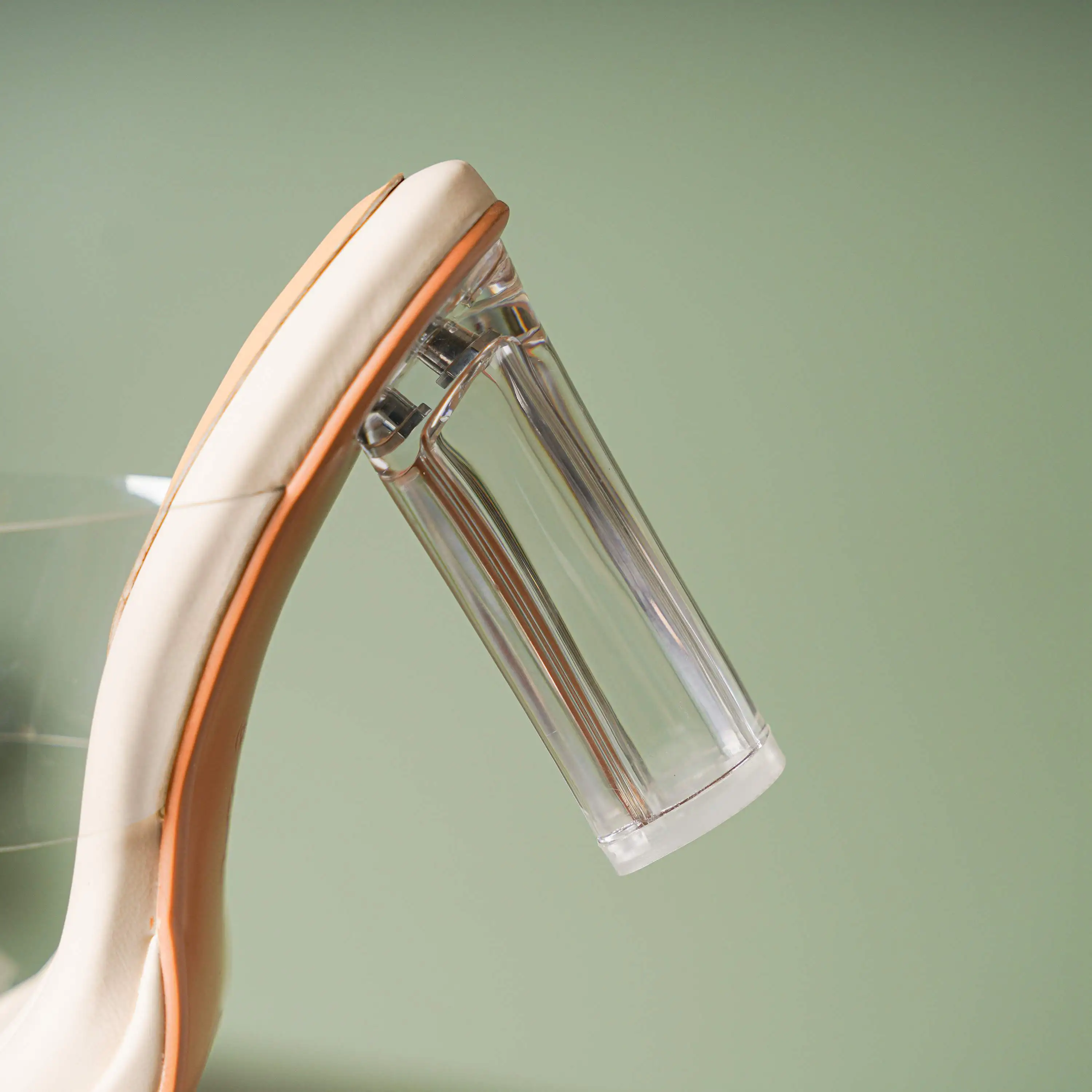 Мюли Krazing Pot женские на квадратном каблуке элегантные мягкие сандалии из ПВХ