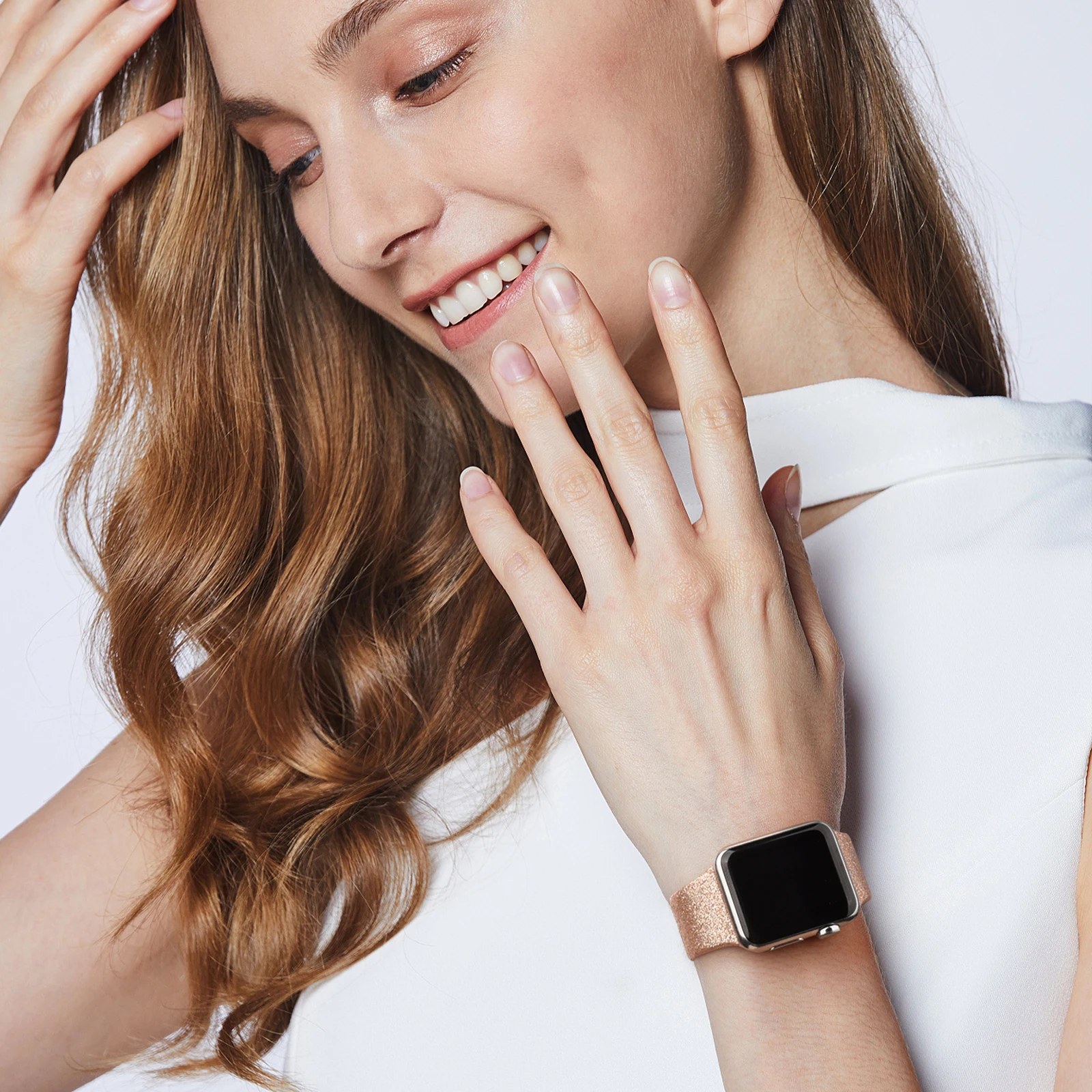 10pcs Silicone Strap Band For Apple watch Ultra 49mm series 8/7 45mm 44mm 38mm 40mm 41mm 42mm Bracelet For iWatch 6 5 3 se band