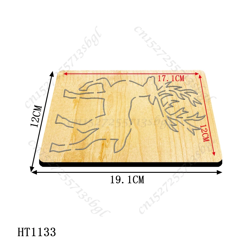 

Пресс-формы в виде оленя-новая пресс-форма 2022 и деревянная форма, HT1133 подходит для стандартных высекальных машин на рынке.