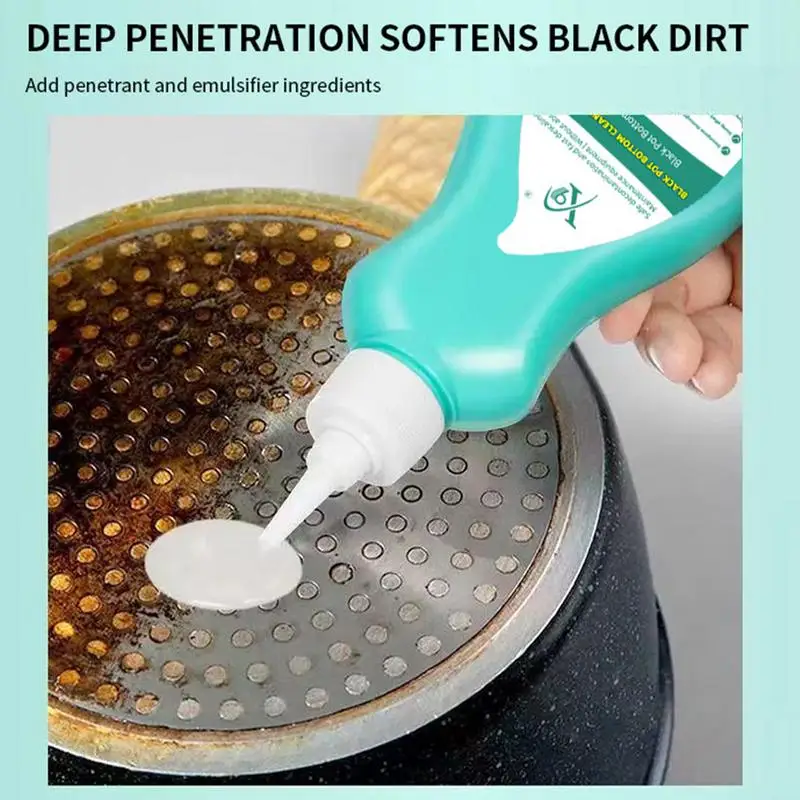 

Pots And Pan Cleaner Household Cleaning Black Pot Bottom Gel Cleaner To Remove Black Scale From Stainless Steel Black Pot