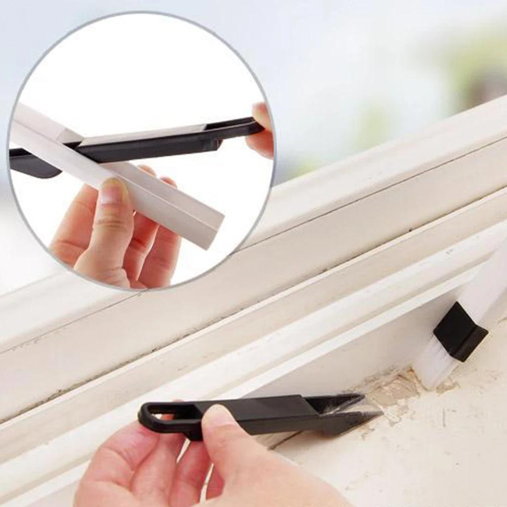 

1Pcs Window Groove Cleaning Brush Home Cleaning Tools Windows Slot Cleaner Brush Keyboard Nook Cranny Dust Shovel Track Cleaner