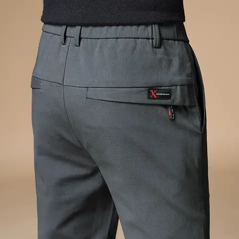 Весенне-осенние элегантные модные облегающие брюки в стиле Харадзюку, свободные универсальные спортивные брюки однотонные брюки кэжуал с карманами и прямыми штанинами