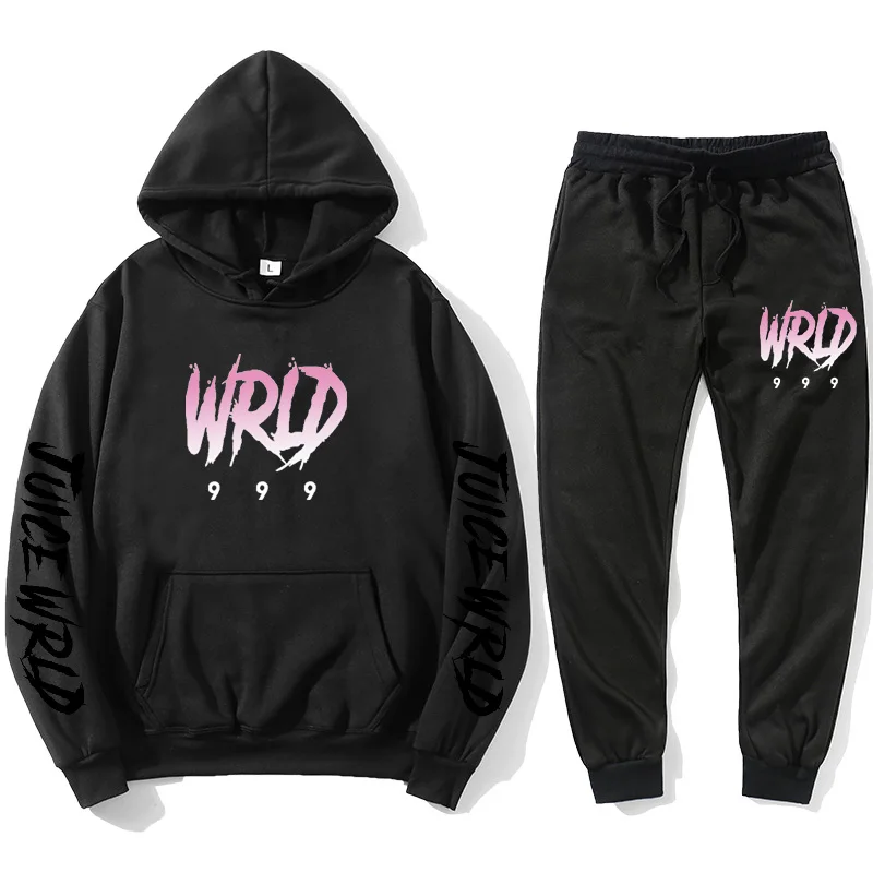 

New J UICEWrld hoodie suit sweatshirt + jogging pants​​Juice wrld juice wrld juicewrld trap rap rainbow tomography juice wor