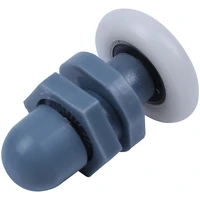 set of 8 pieces replacement pulley roller shower door wheel abs bathroom door roller diameter 25mm 1 inch