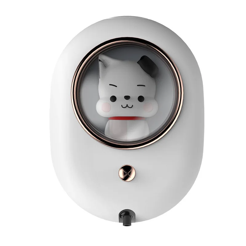 

Space Capsule Foam Washing Phone Home Hotel Wall-mounted Hand Sanitizer Machine with Light Automatic Induction Soap Dispenser