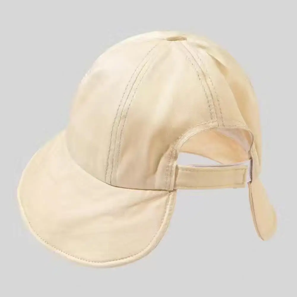 

Удобная современная однотонная Солнцезащитная шапка, легкая пляжная Складная шапка для женщин