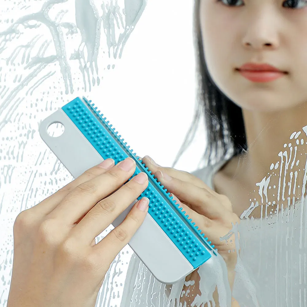 Мягкая силиконовая щетка для чистки стекла