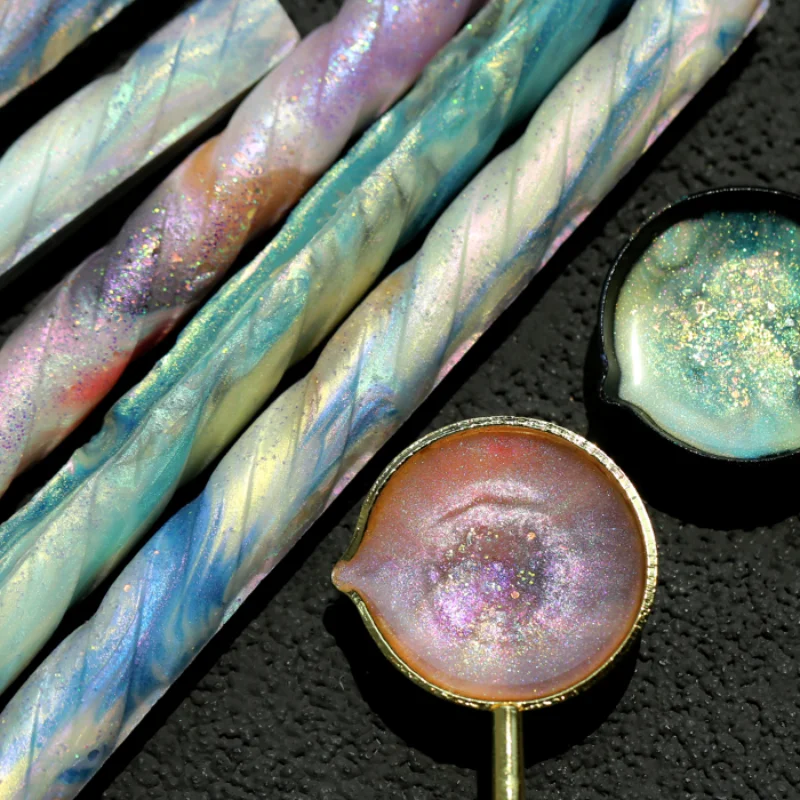 4 шт./набор блестящие палочки для воска