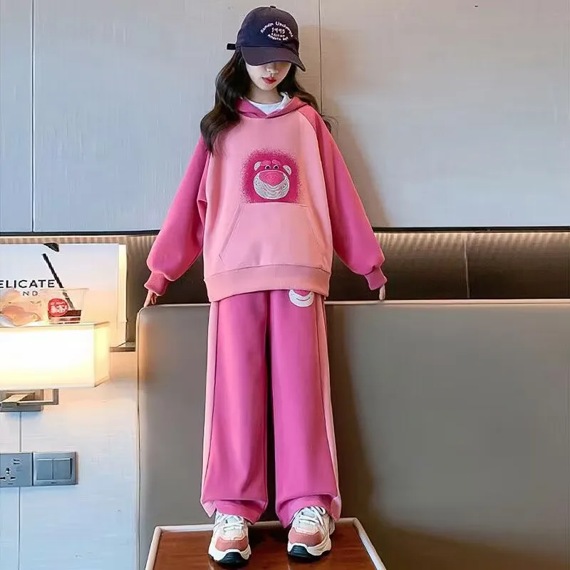 Детский Комплект Disney Lotso Повседневная Толстовка С Капюшоном Из Хлопка И