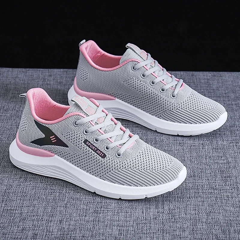 

Женские легкие кроссовки для бега, легкие дышащие кроссовки, Повседневная Удобная спортивная обувь, 2023