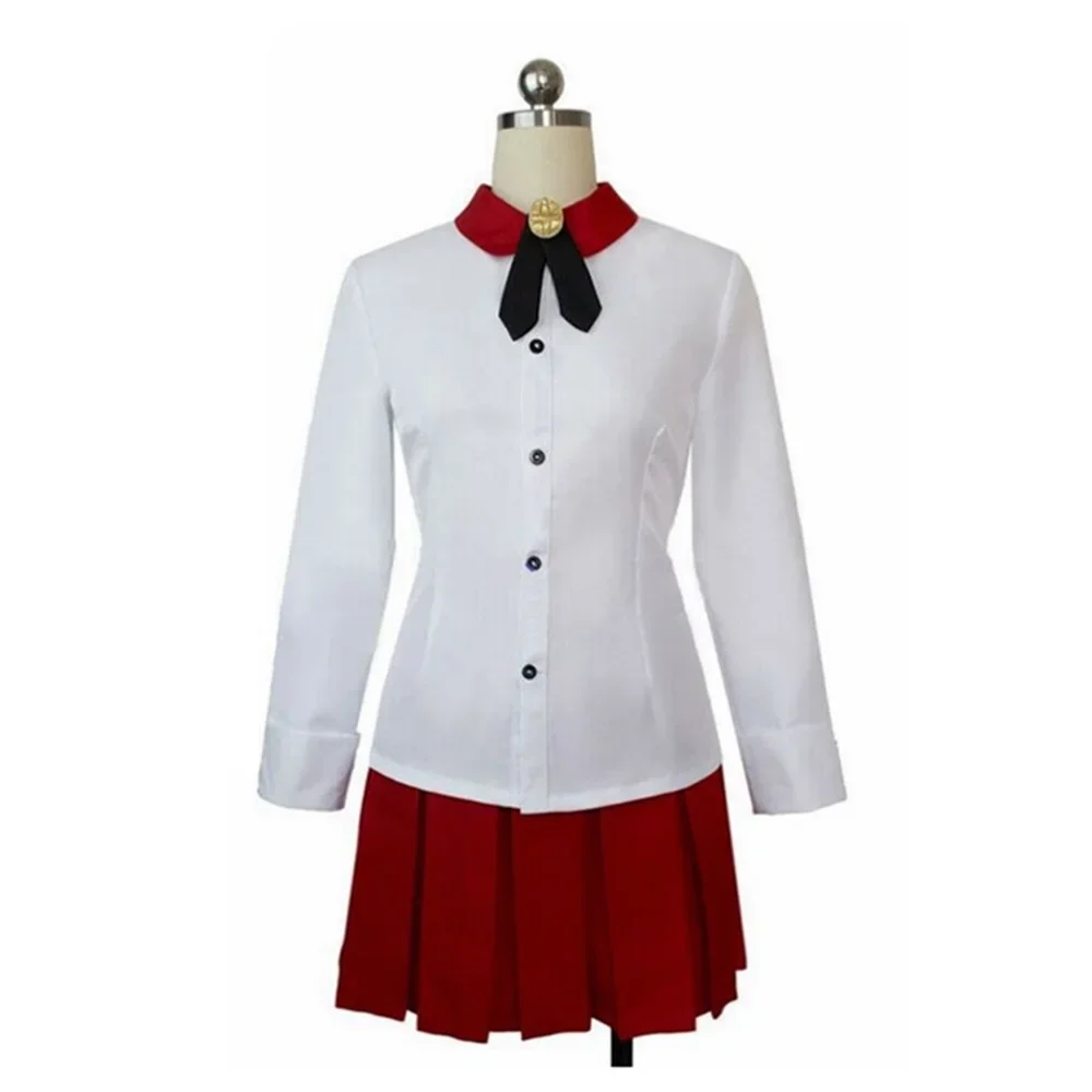 Унисекс аниме косплей костюмы Takimoto Hifumi Хэллоуин Униформа Индивидуальный размер