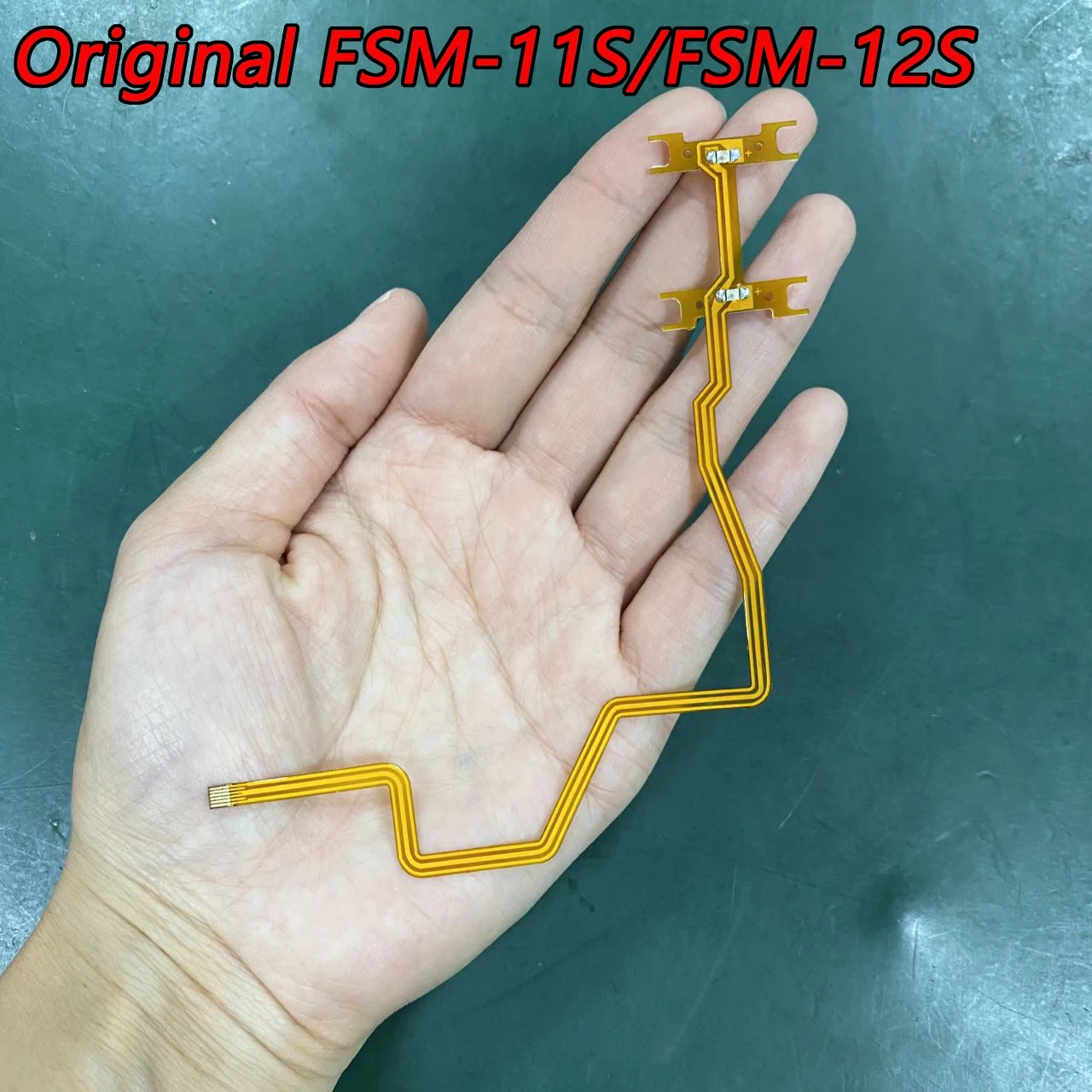 Original FSM-11S/FSM-12S Fiber Splicer Windshield Cover Cable With LED Light Flat Cable/ LED Tape Wire Cable Cable