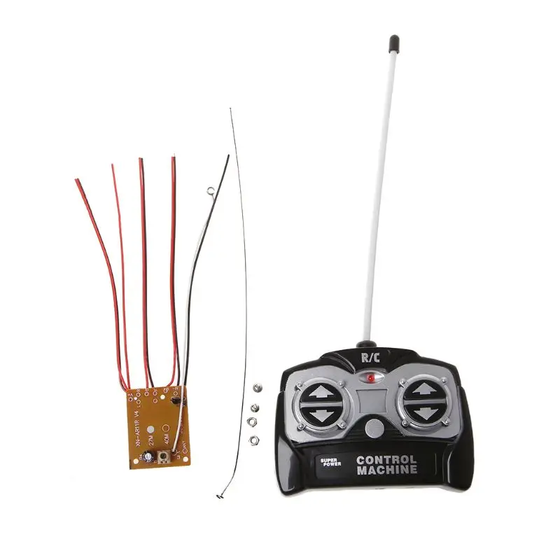 

5CH 27Mhz Remote Controller Unit Receiver Board+Remote Control for Tank Car Toy