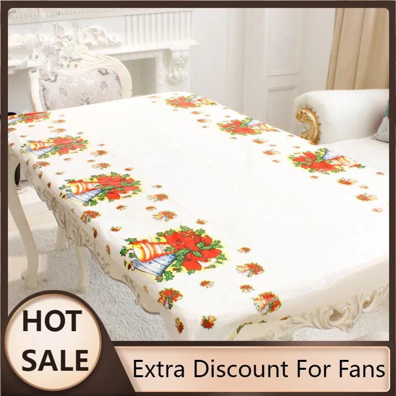 

1 шт., прямоугольная пластиковая скатерть для обеденного стола