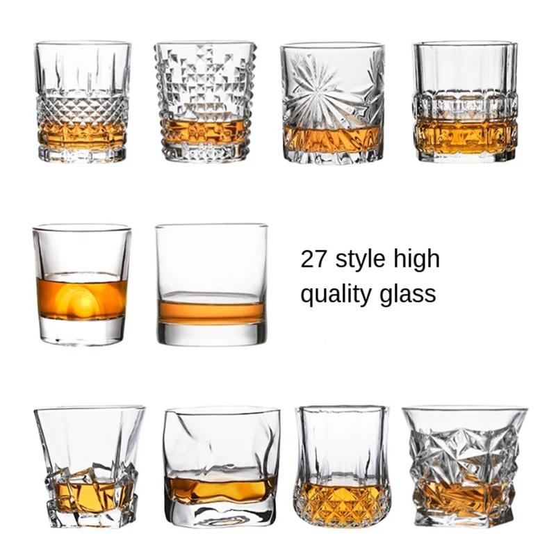 

Fashion Whiskey Glasses, Scotch Whisky, Bourbon, Cocktails, RUM, Durable Whiskey Glasses Mug