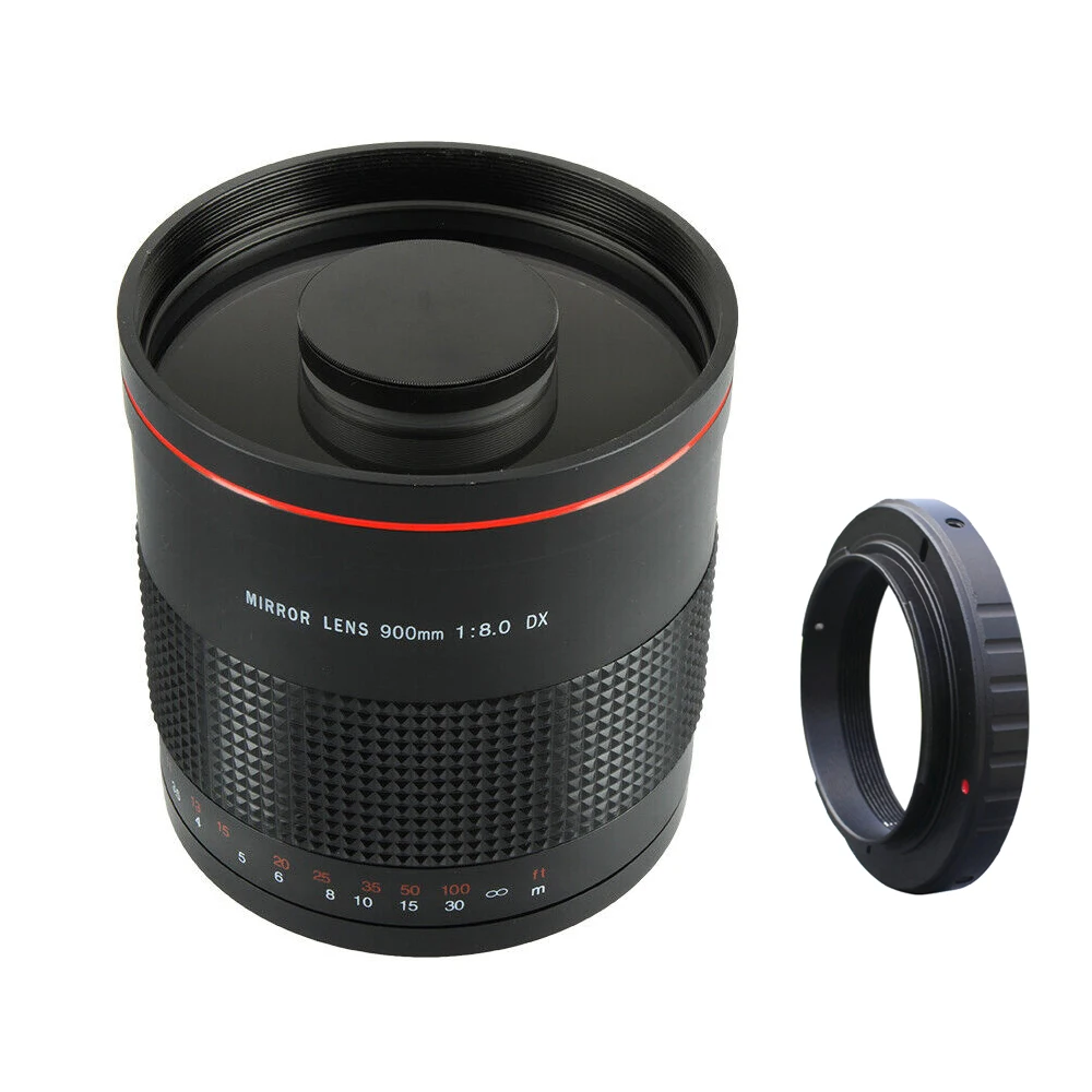 900 мм f/8,0 ручной телефон фото T2 Крепление объектива + адаптер для Canon EOS EF/EF-S камера 80D 90D 4000D 2000D 60D 70D 7D II