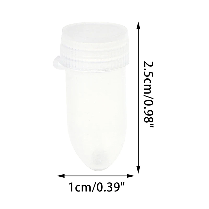 100 шт./партия прозрачные мини-контейнеры для хранения капсул