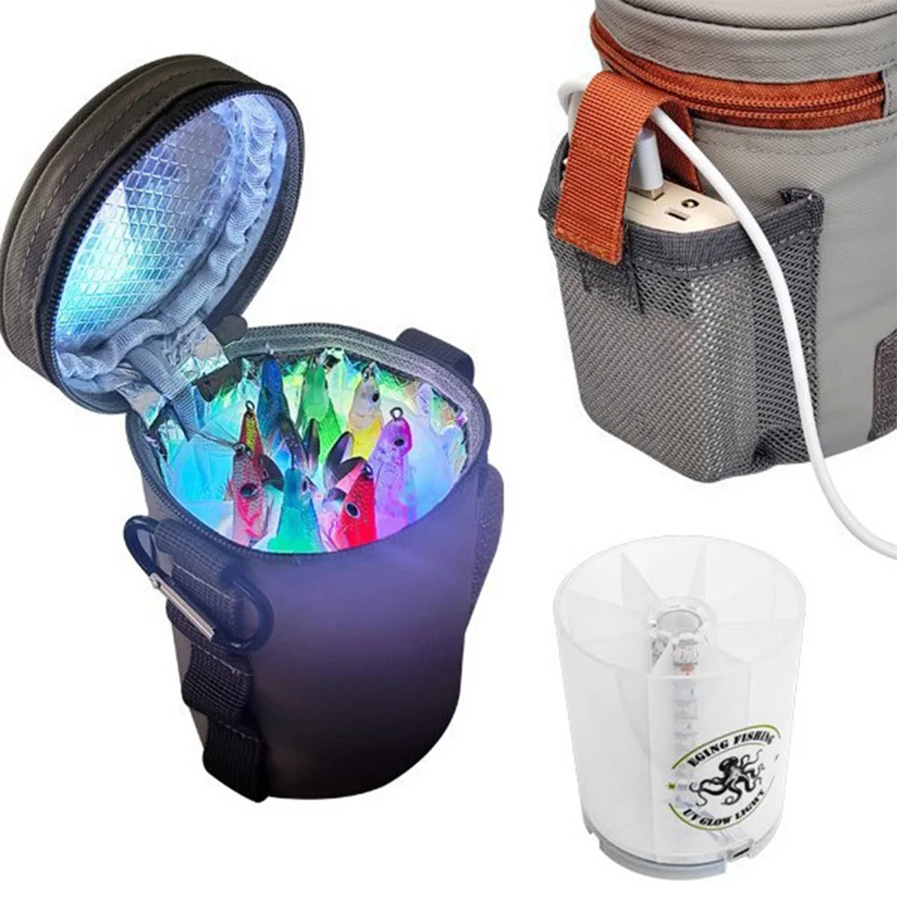 УФ-светильник для кальмаров деревянный заполняющий светильник креветок