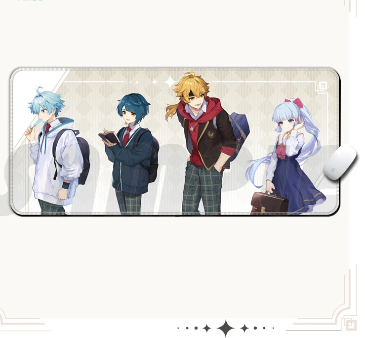 Коврик для мыши Genshin Impact Kamisato Ayaka Thoma Chongyun Xingqiu
