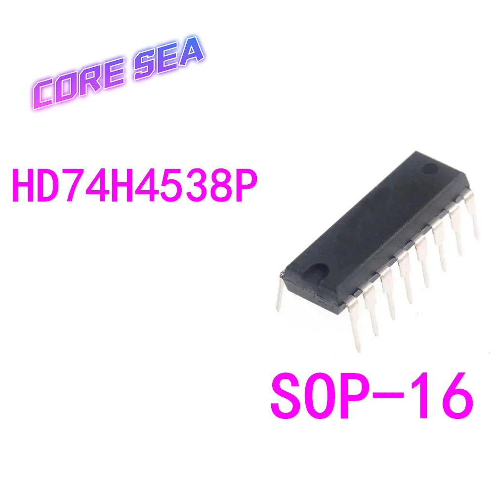 

Five 100% Новый оригинальный HD74HC4538P 74HC4538P в-фотоэлементах-16 микросхем
