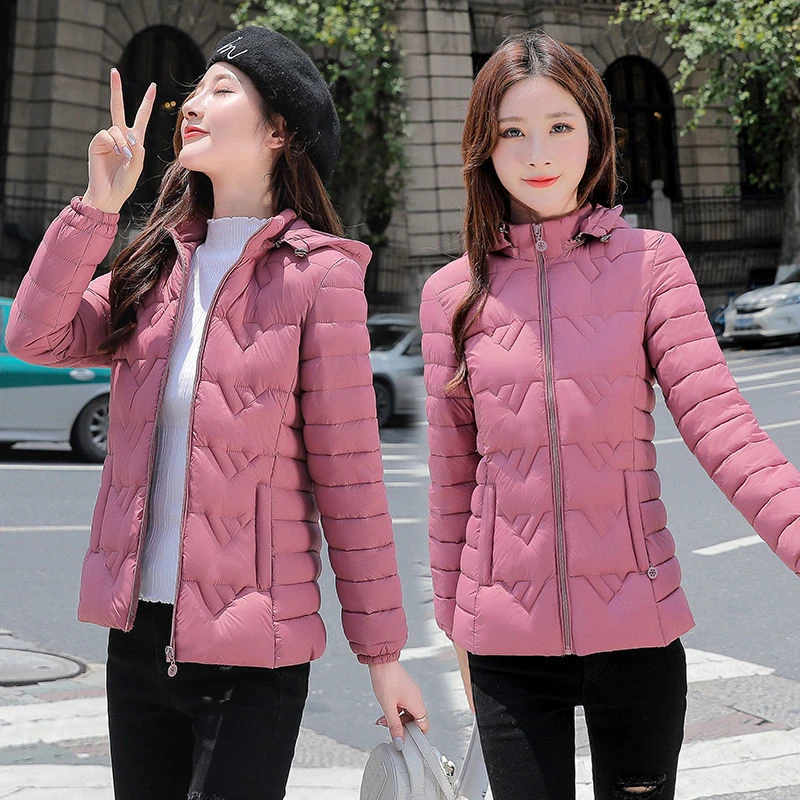 L-6XL Women Ultra Light Down Coats 2022 New Jacket Autumn Winter Long Sleeve Tops Thin Hooded Duck Down Light Portable Outwear