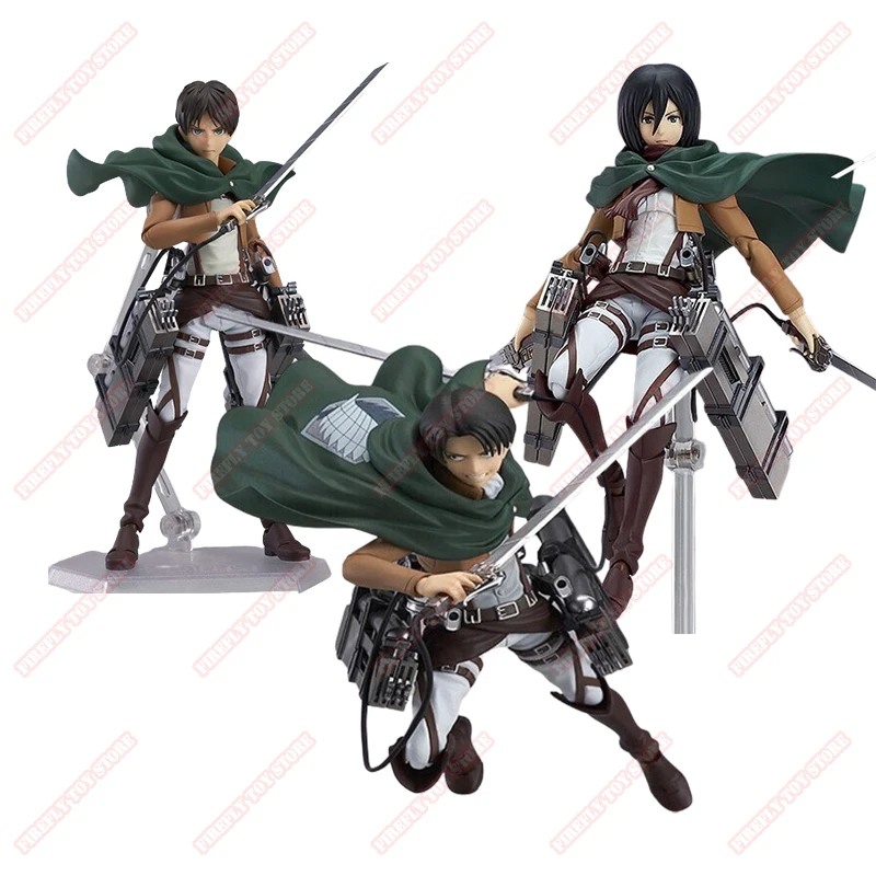 Атака на Титанов анимационные комиксы периферийные игрушки Эрена фигурки