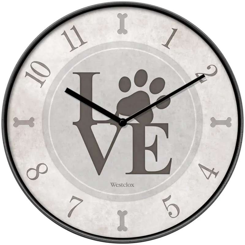 

Cute and Stylish 10" QA Wall Clock - Delightful Timekeeping to Bring Joy and Adoration to Animal Lovers Everywhere!