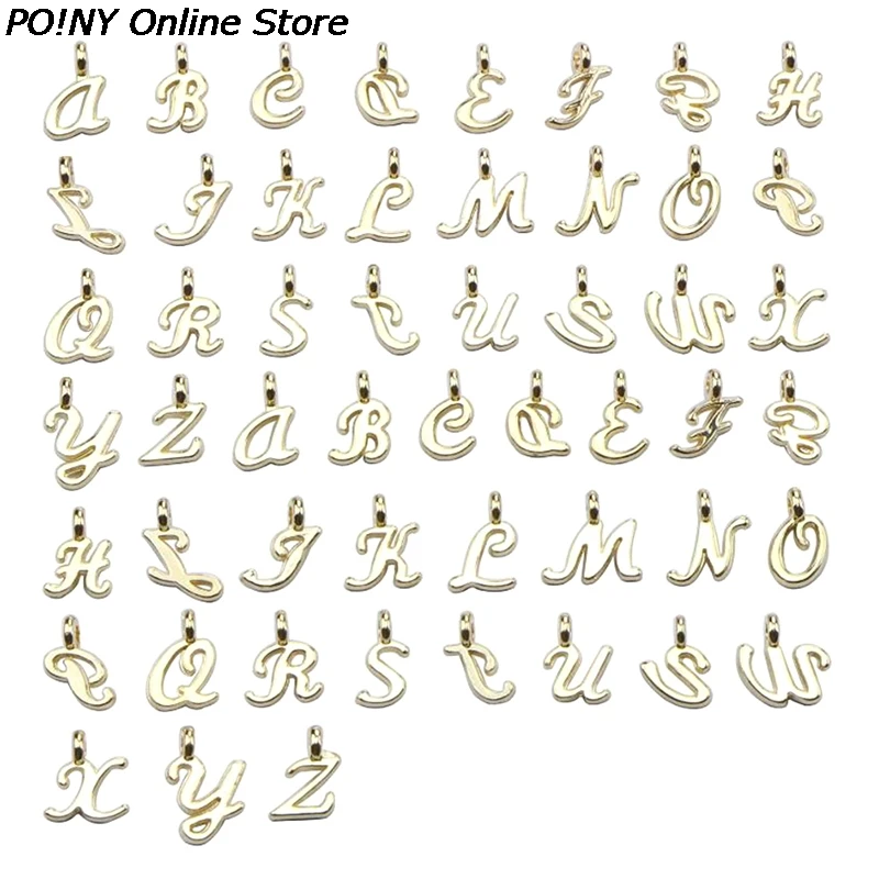 

26 шт. винтажных подвесок в виде надписи, подходящих для изготовления браслетов, ожерелий, металлических ювелирных изделий своими руками