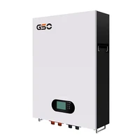 10kwh energy storage system lifepo4 battery pack 48v 200ah with 6kw inverter and ac charger 100a mppt solar