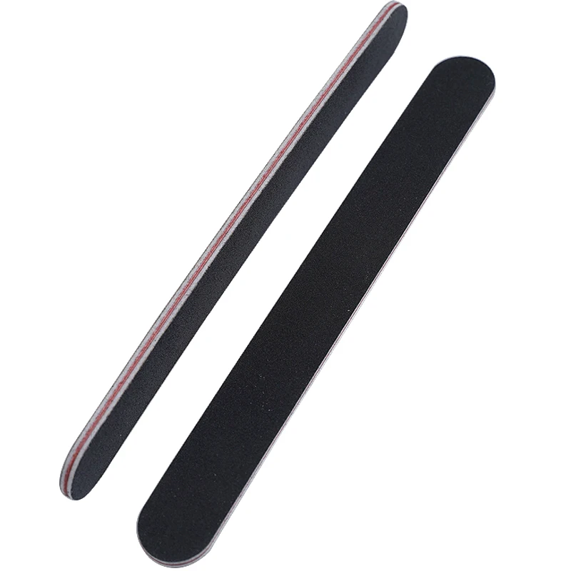 

Black Leather Edge Polishing Bar Burnishing Edge Finishing Grinding DIY Leather Craft Working Tool Two Mesh on Different Side