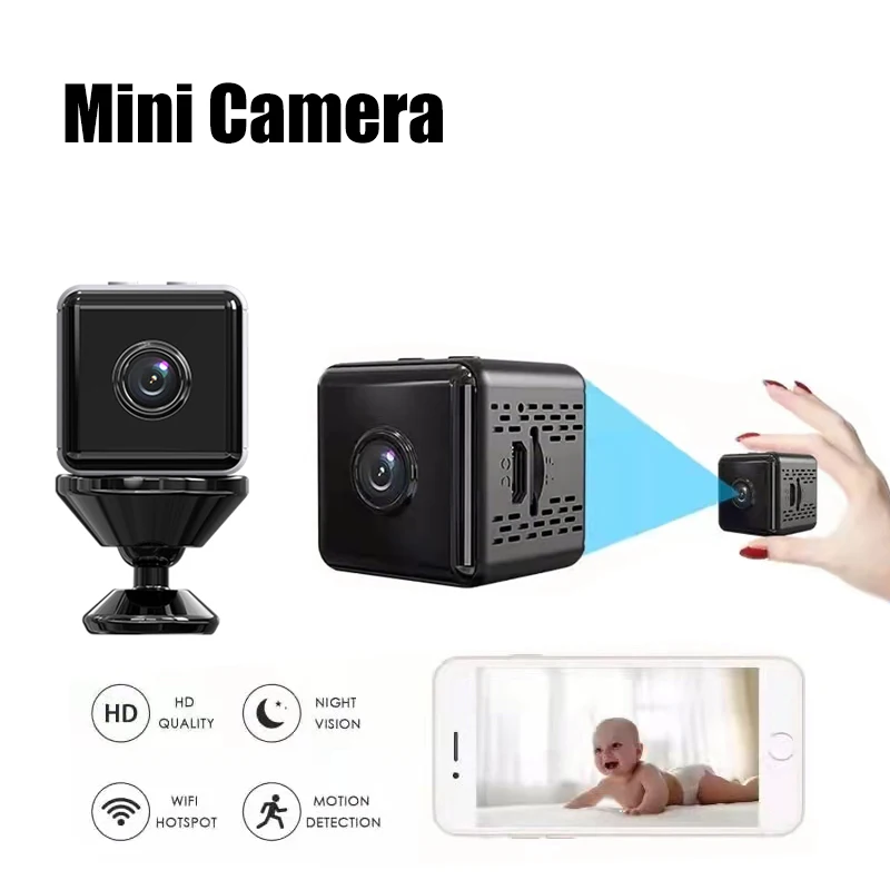 

HD 1080P 4K Mini Camera WIFI Sensor Night Motion DVR Visible Surveillance Cameras Sport DV Video Recorder Smart Home Small Cam