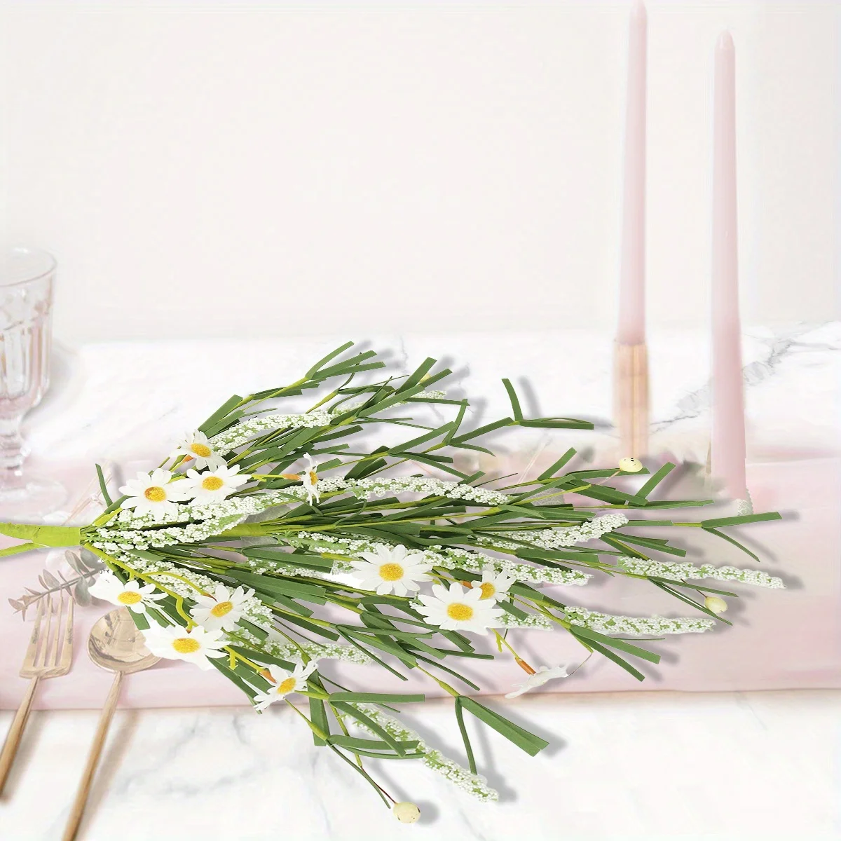 Искусственные цветы XIYA искусственные на стену из полиэтилена украшение для сада