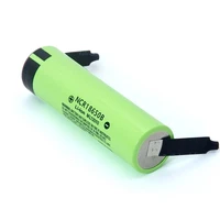 original panasonic 18650 3400mah icr 18650 lithium rechargeable flat li ion battery for flashlight car ebike diy batteri