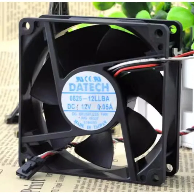 Кулер для процессора DATECH 0825-12LLBA, 12 В, 8025 А, 8 см, дюйма, 80 х80х25 мм