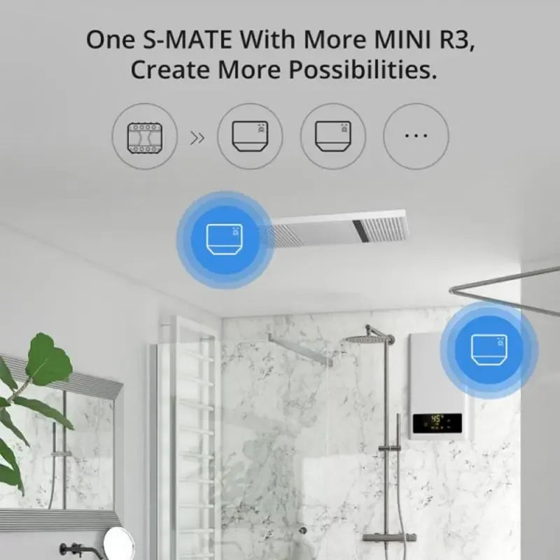 SONOFF 16A S-MATE Switch Mate MINI R3 Smart Relay Беспроводной пульт дистанционного управления