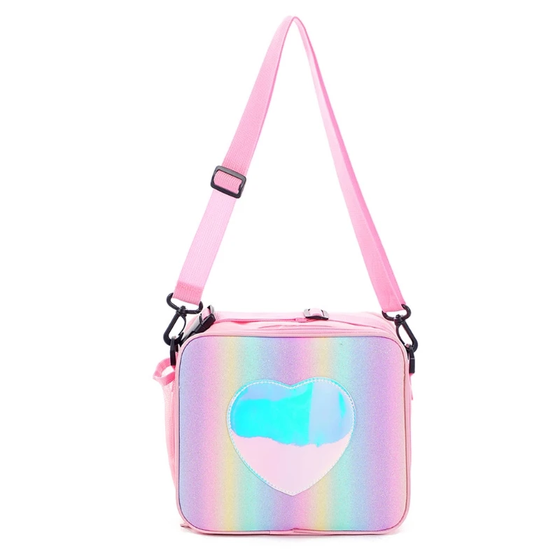 

Holographic Lunch Bag Insulated Lunch Box Cooler Tote Bags Picnic Container Storage Organizer Drop Shipping