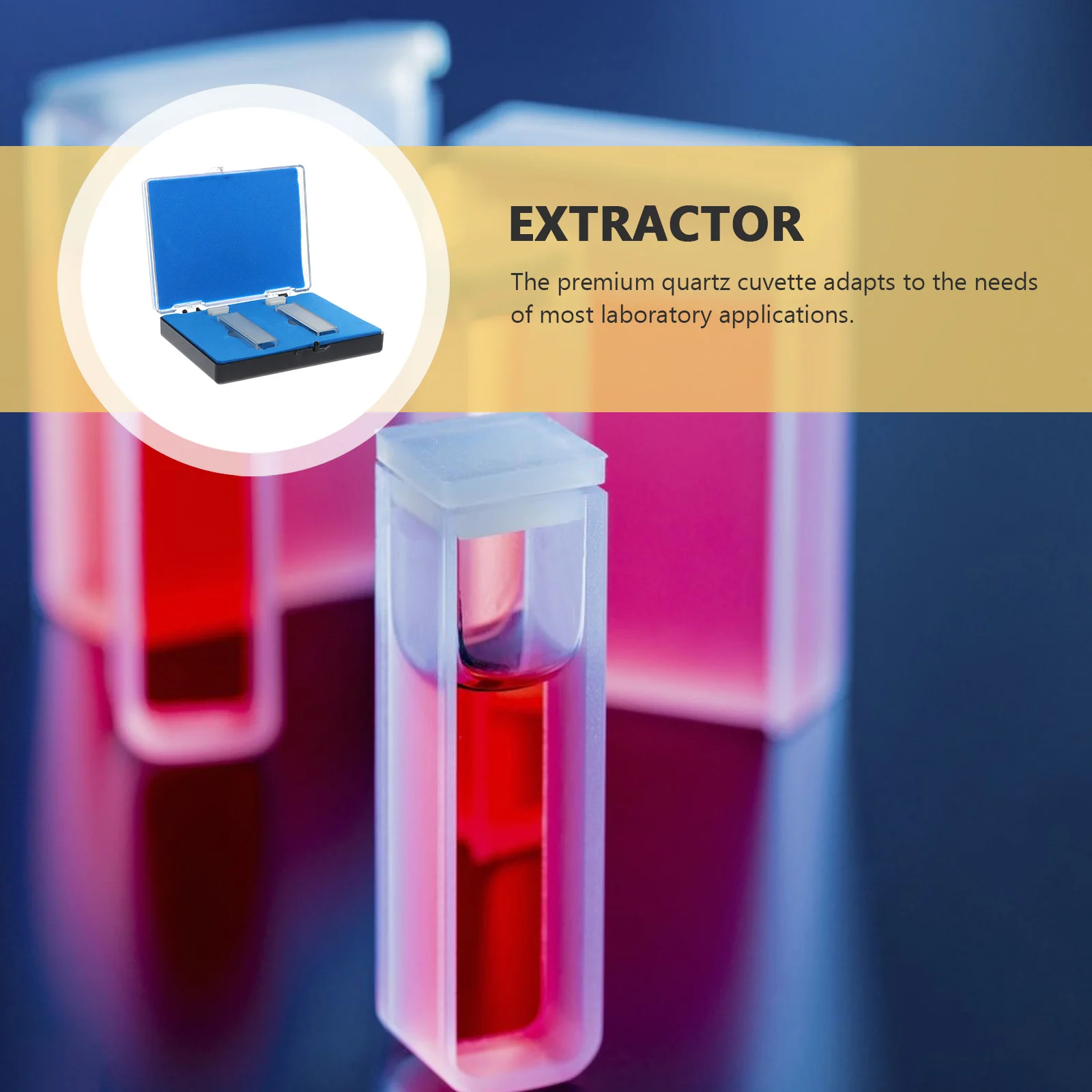 2 шт. кварцевый кюветный фотометр спектрофотометр лабораторный миниатюрный