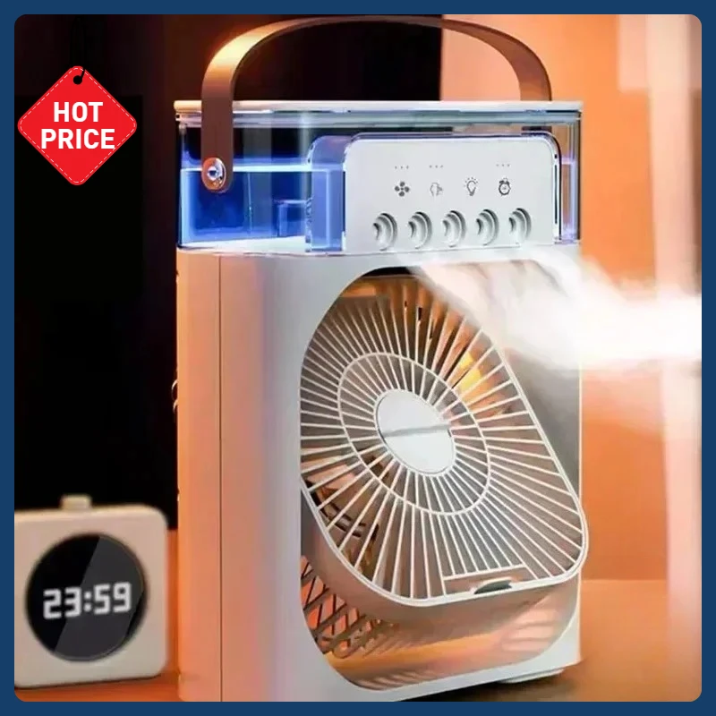 

Портативный USB вентилятор-кондиционер 3-в-1