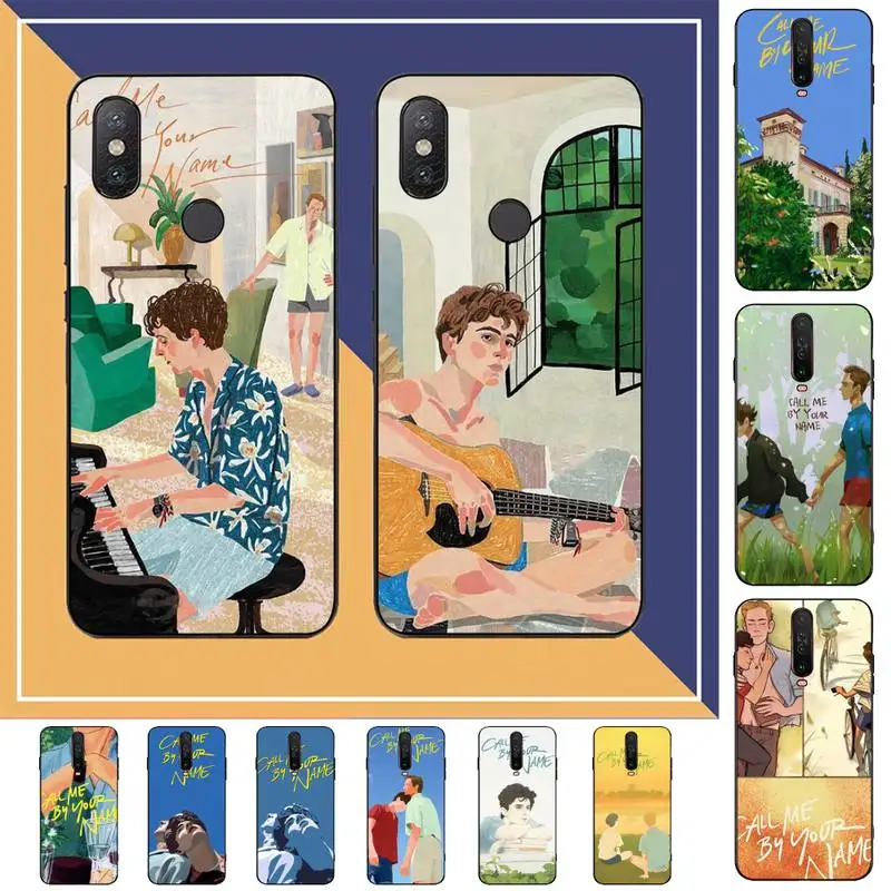 

Call Me by Your Name Phone Case For Redmi Note 4 X 5 A 6 7 8 Pro T 9 Pro 9S 10 Pro 11 Pro 11S 11Epro PocoM3pro