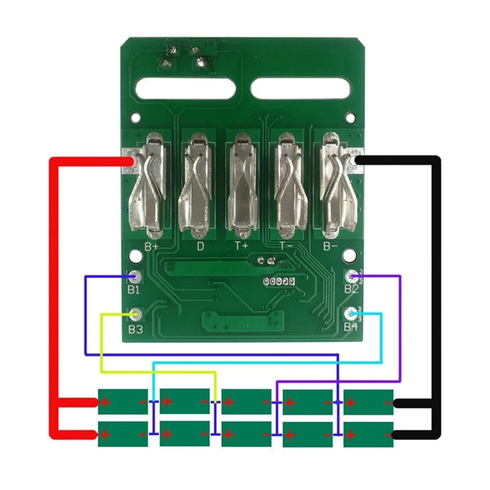 Charging Protection Circuit Board PCB Board For Metabo 18V Lithium Repair Assemble Batteries Pack Power Air DIY Tool Accessories enlarge