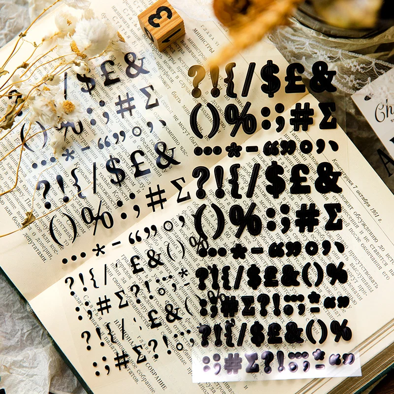 

1 шт./упаковка, декоративные наклейки с буквами