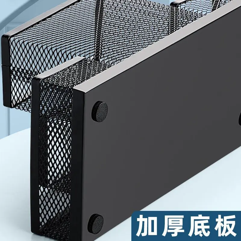 

Держатель для ручки, офисный стол, Металлическая магнитная коробка, офисные принадлежности Daquan, простой современный многофункциональный большой емкости.