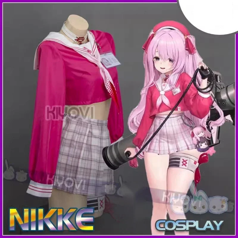 Игра NIKKE The Goddess of Victory Yuni костюмы для косплея девочек JK студенческая форма моряка