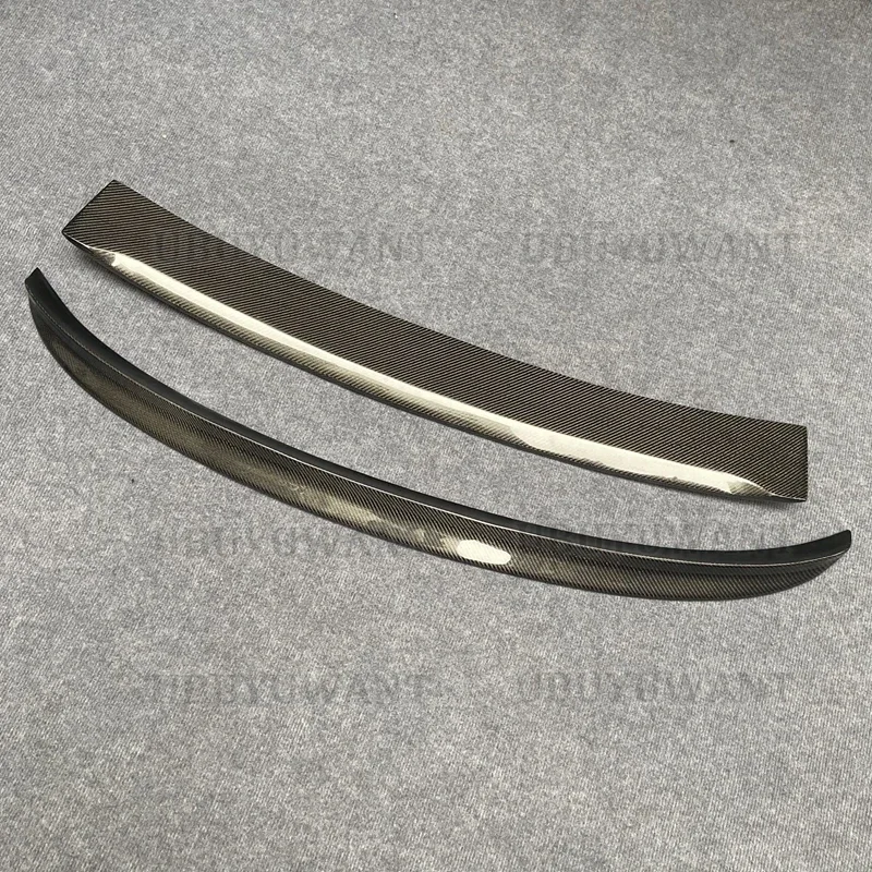 Для BMW 7 серии F01 спойлер 2008-2014 года седан глянцевый черный Задний из углеродного