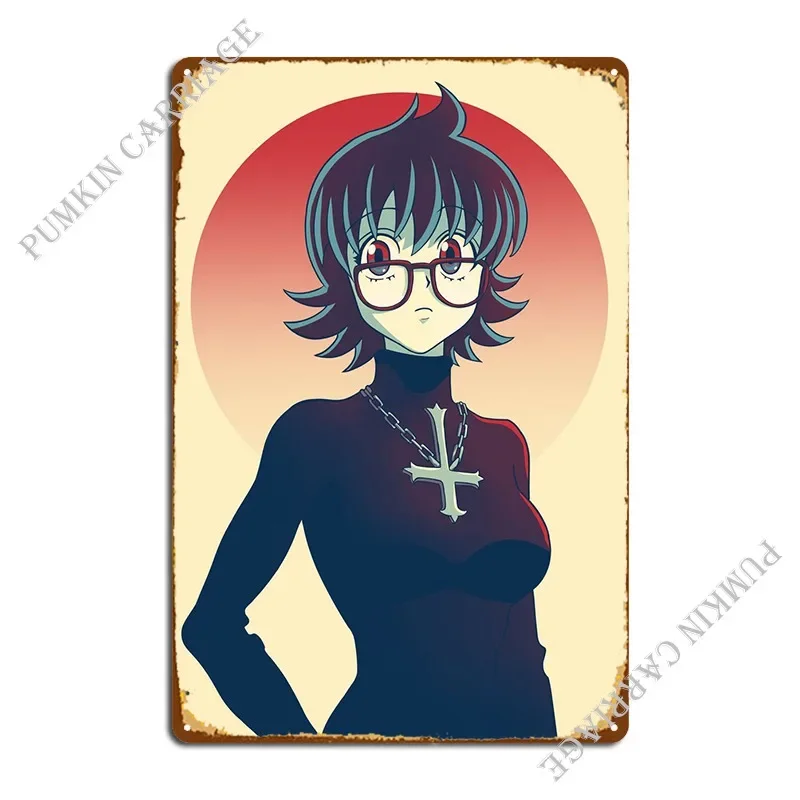 Shizuku Geney Ryodan-Hxh металлический знак настенная роспись гаражная табличка кино