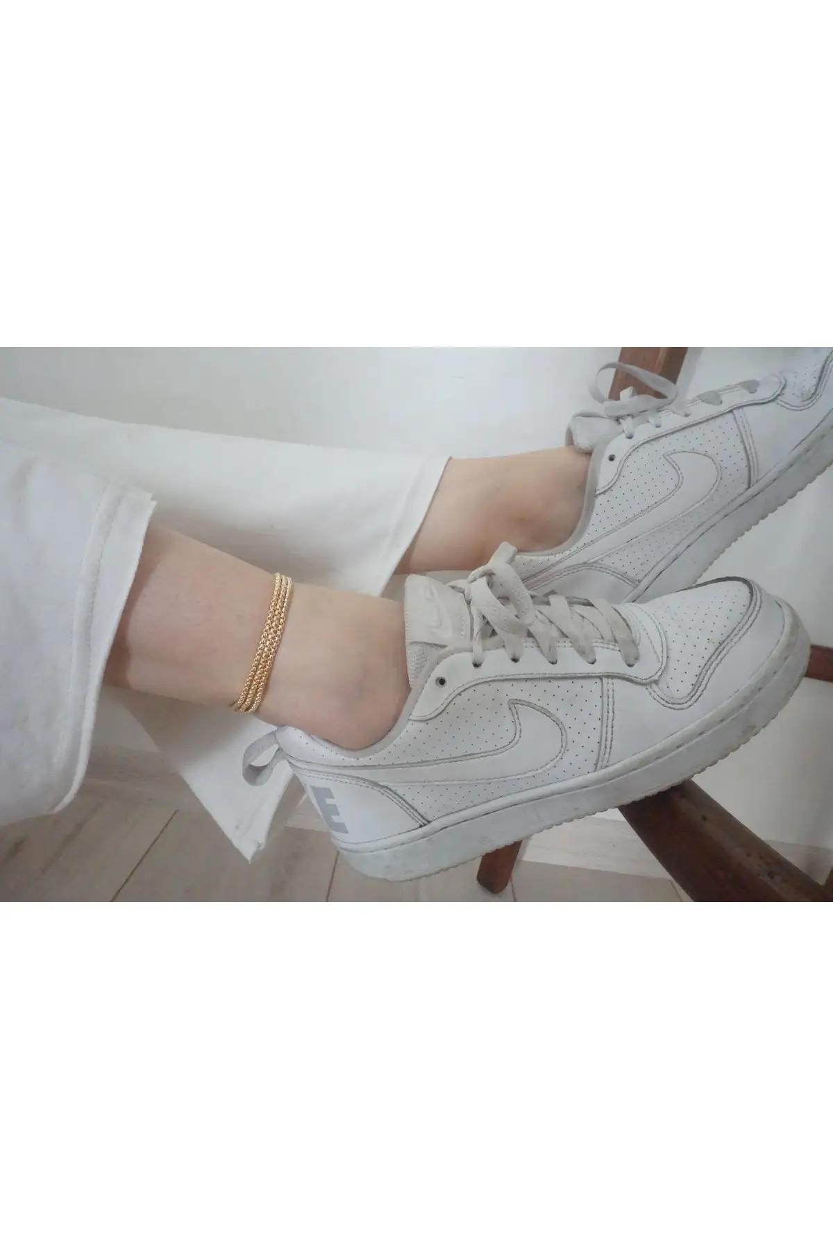 

Women's Three Chain Anklets